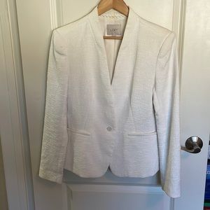 White LOFT Blazer